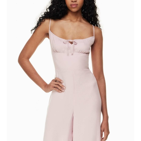 WILFRED Bellow Jumpsuit Cloudy Lilac Purple ARITZIA 6 - Picture 6 of 12